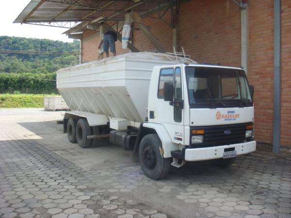 Carregamento da rao para distribuio nos avirios